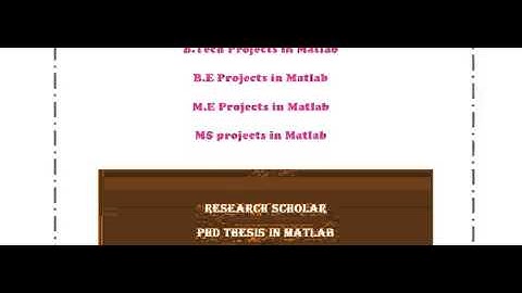 MATLAB PROGRAMS IN MANCHESTER