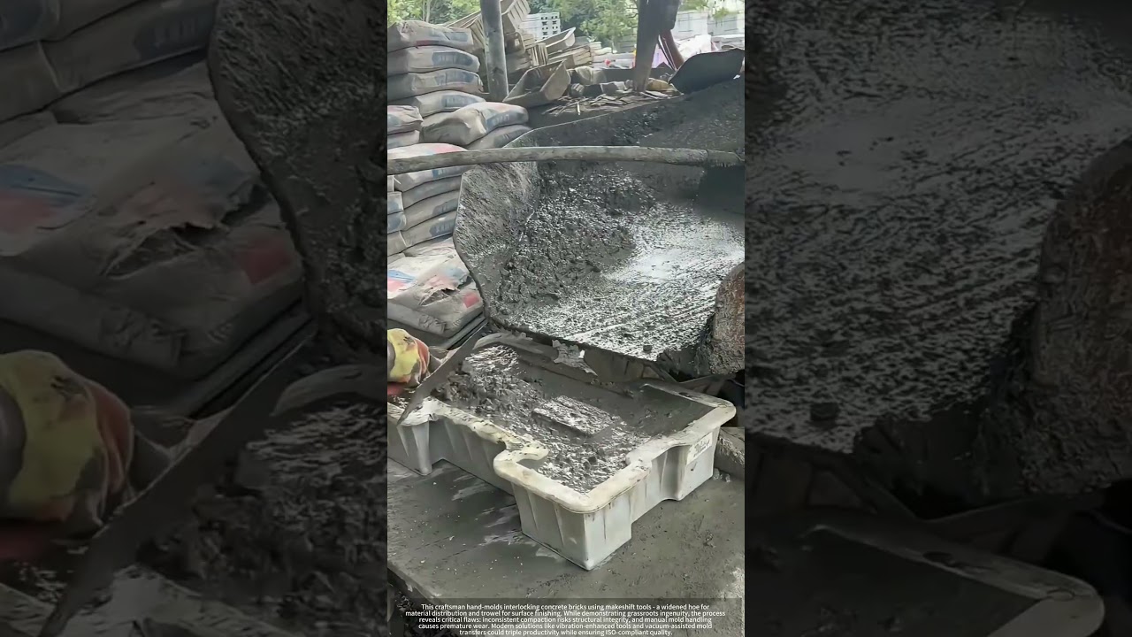 Interlocking Concrete Brick Risks : Why Handmade Needs Tech