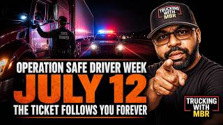 OPERATION SAFE DRIVER WEEK: July 12 — The Ticket You Get Follows You Long After It's Over