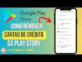 Como remover carto de crdito da play story