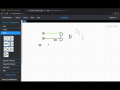 EE178 CircuitVerse Tutorial