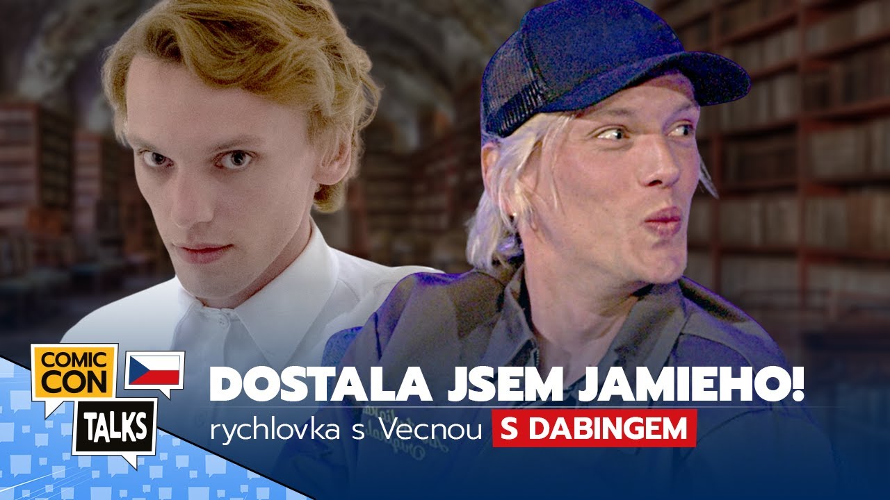 Vecna se v Praze pěkně nachytal! 😭😂 Jamie Campbell Bower Stranger Things a jeho erotická audiokniha