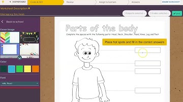 Easily convert your existing PDF Worksheet to a Wizer Digital worksheet
