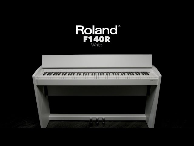 Roland F140R Digital Piano, White | Gear4music demo - YouTube
