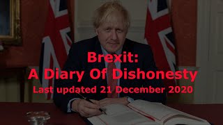 Brexit: A Diary Of Dishonesty