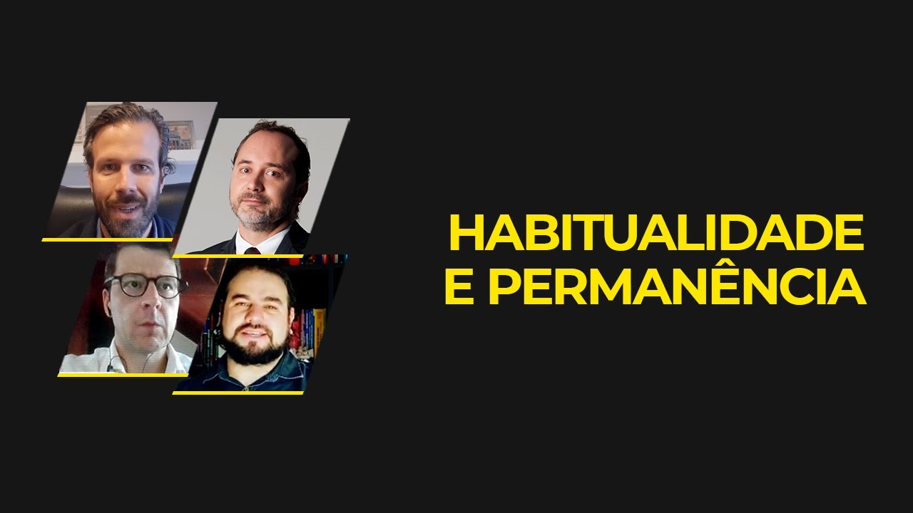 Tema 1083 do STJ - Discussão sobre habitualidade e permanência - YouTube