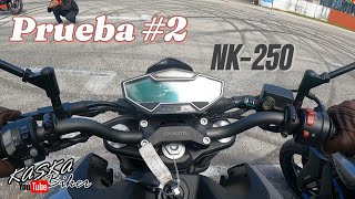 Prueba #2 NK 250 || Probamos la NK 250 de CF moto || Una moto Naked con mucha tecnología 🤩🏍 by Kaska Biker 2,705 views 3 months ago 12 minutes, 1 second