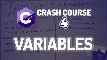 [OLD] C# Crash Course - Episode 4 - VARIABLE TYPES