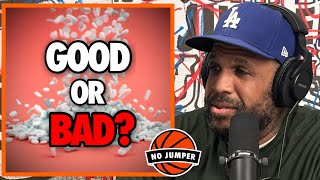 DoBoy Questions if His Meds Are Affecting His Podding Skills
Main channel No Jumper channel https://www.youtube.com/c/NoJumper/videos
Follow us on Social Media:
https://www.snapchat.com/discover/No_Jumper/4874336901
http://www.twitter.com/nojumper
http://www.instagram.com/nojumper
https://www.facebook.com/NOJUMPEROFFICIAL
http://www.reddit.com/r/nojumper
JOIN THE DISCORD: https://discord.gg/Q3XPfBm
Follow Adam22:
http://www.instagram.com/adam22
adam22bro on Snapchat DoBoy Questions if His Meds Are Affecting His Podding Skills