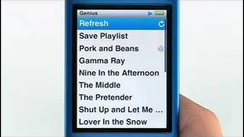 The new, September 2008 iPod Nano 4g - video tour