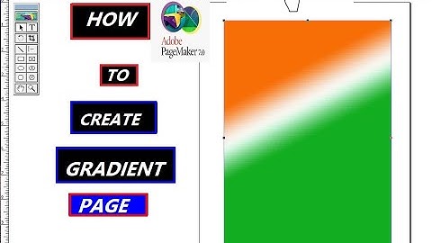 How to create Gradient Background in Pagemaker 7.0 in Hindi | Gradient page in Page Maker |🔥💥👍🔥💥👍🔥💥👍