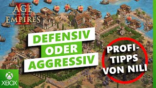 Angriff vs. Verteidigung in Age of Empires II: Definitive Edition mit Nili screenshot 1