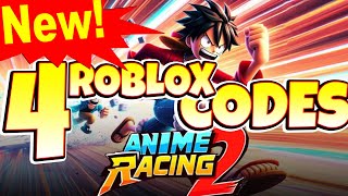 Anime Racing 2, Roblox GAME, 4 SECRET CODES, ALL WORKING CODES