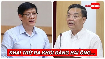 Hai ông Chu Ngọc Anh và Nguyễn Thanh Long bị khai trừ ra khỏi Đảng | Báo Người Lao Động