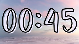 45 Second Pastel Harp Timer