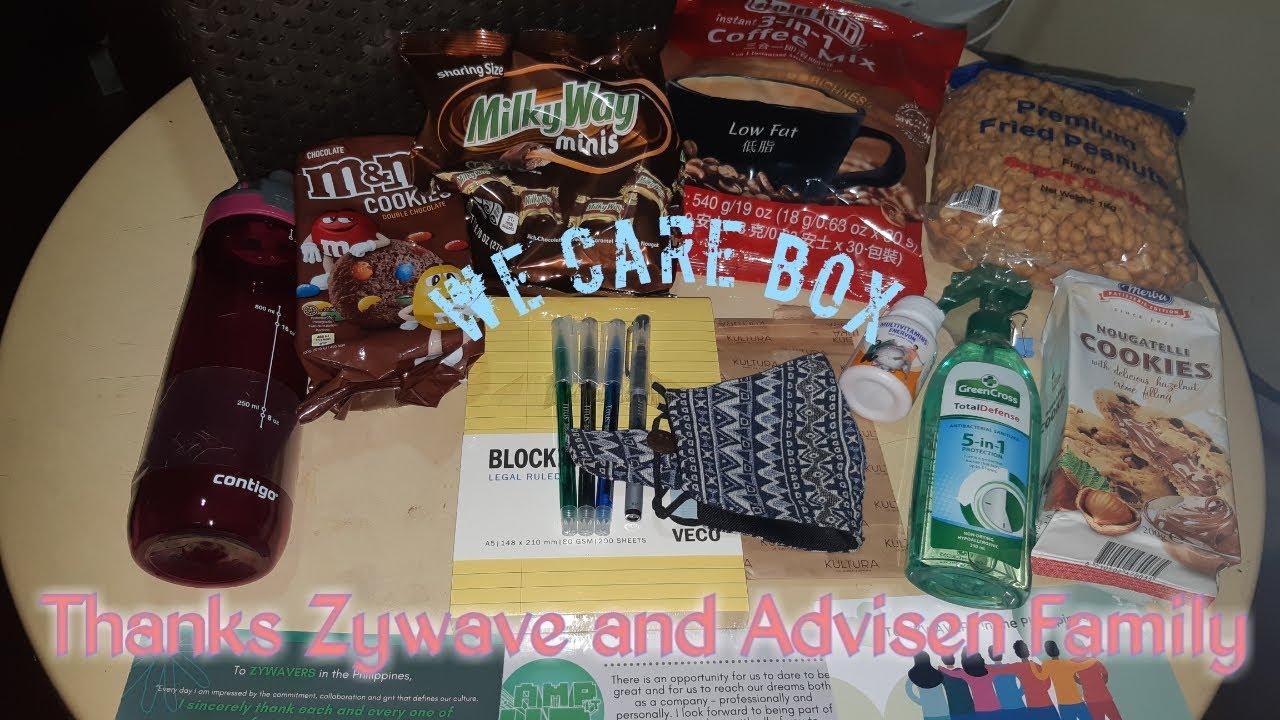 We Care Box from our Zywave and Advisen Family ❤ Thanks so much ❤