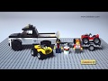 lego atv 60148 unboxing and fun | 2 atvs minifigures and tow truck | lego movie | kids | kiddiestv