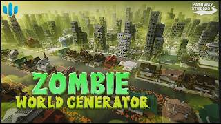 MINECRAFT  ZOMBIE WORLD GENERATOR screenshot 3