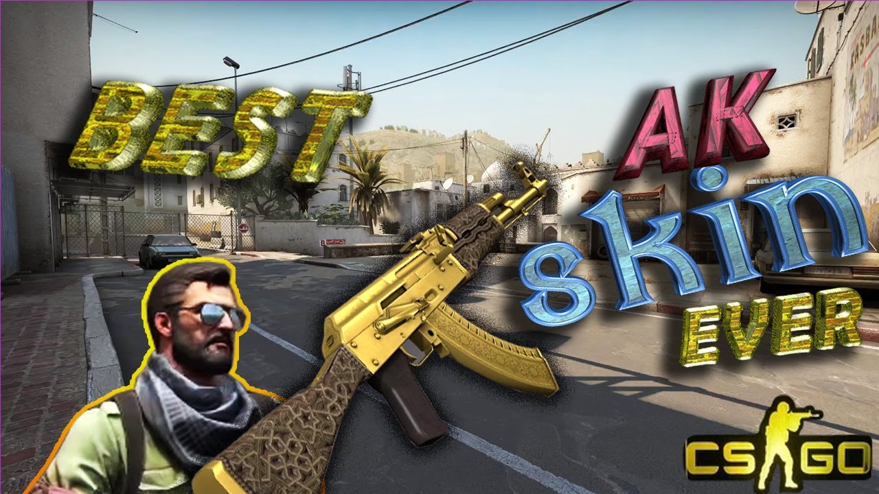 CS GO golden AK - YouTube