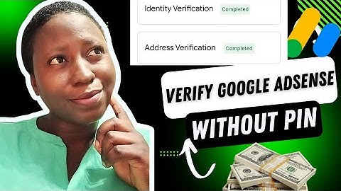 I verify my google adsense without PIN in 2024 #adsense #adsenseverification
