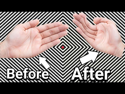 Lihat Apa Yang Terjadi Pada Tangan Anda....... Ilusi Mata | Eye Trick