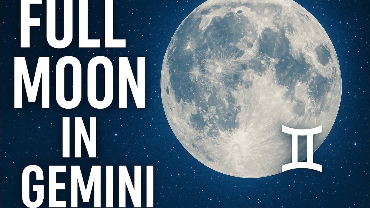 Full Moon in Gemini - YouTube