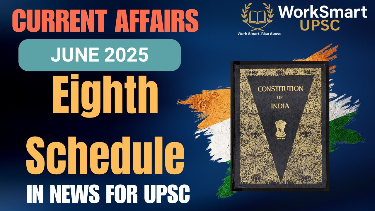 8th Schedule of the Constitution | Why It's in News? | UPSC Current ...