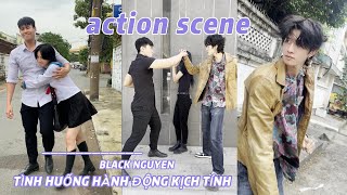 action scene hành động động kịch tính | BLACK NGUYEN | phim ngắn tiktok