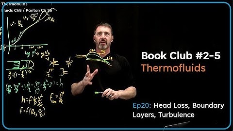 Boundary Layers & Turbulence; Thermofluids [Book Club #2-5] Ep20