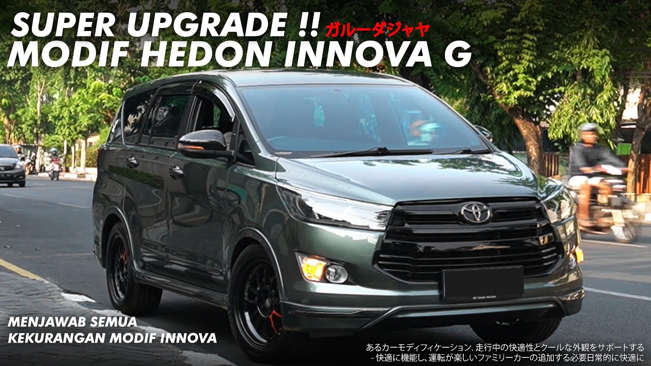 MODIF INNOVA 2018 TIPE G MINIMALIS BERKELAS !!  ANTI NORAK!!