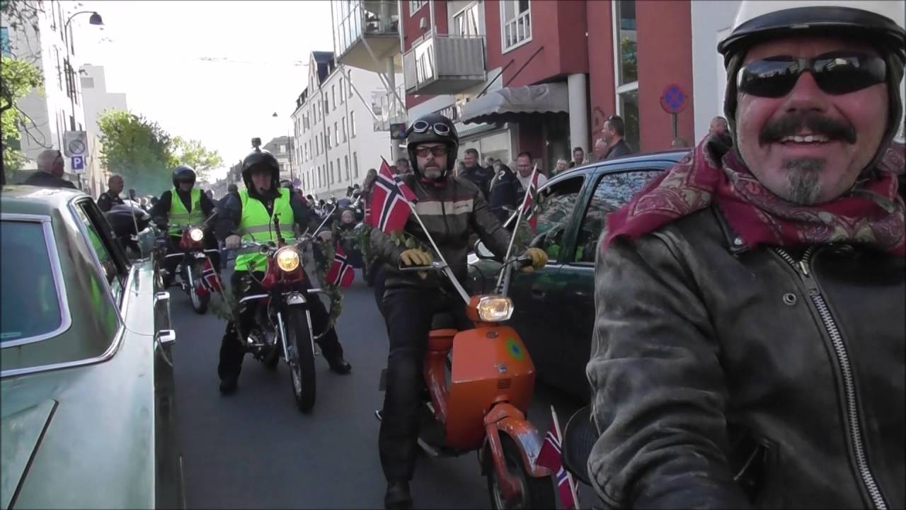 Moped og Mc treff v Snadderkjosken Kristiansand 16-05-2016