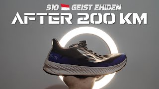 Regret? Honest Review of the 910 Geist Ekiden after 200KM - Still sure about buying? Regret? Honest Review of the 910 Geist Ekiden after 200KM - Still sure about buying?