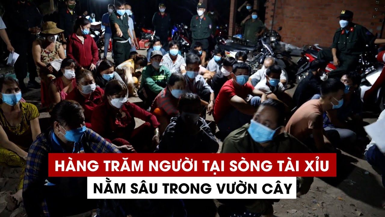 Vây bắt hàng trăm người đánh bạc tại một căn nhà nằm... - youtube