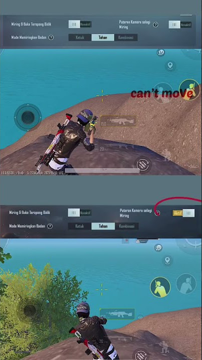 Fungsi Putaran Kamera selagi Miring #pubgmobile #pubgm #pubgsettings