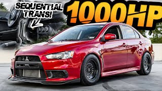 1000 л.с. Evo X — последовательная коробка передач + 55 фунтов на квадратный дюйм + 10 000 об/мин (6-летняя трансформация сборки)