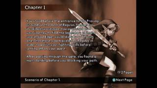 SoulCalibur 2 Weapon Master with Link Chapter 1 Regulus Proving Grounds