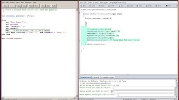 ICS3U - Turing to Java - Conditional Loops