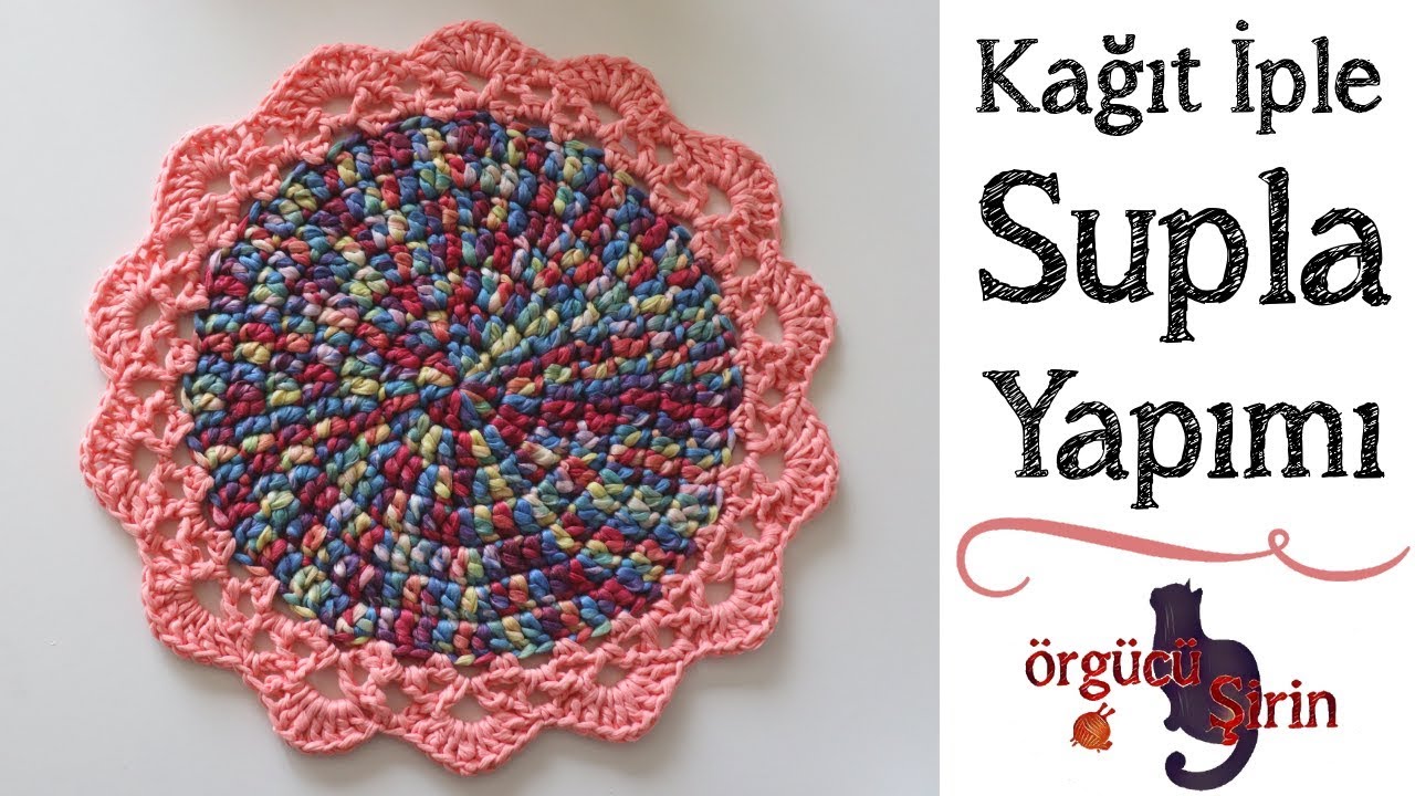 Kağıt İple Supla Yapımı / Kendin Yap