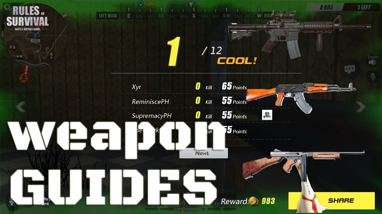 rules of survival android server