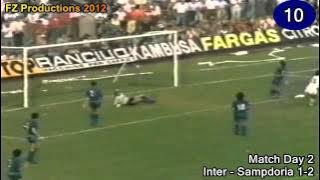 Roberto Mancini - 156 goals in Serie A (part 1/5): 1-30 (Bologna and Sampdoria 1981-1986)