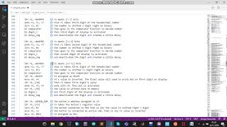 ELEC334 PROJECT1 - RANDOM NUMBER GENERATOR AND COUNTDOWN PROJECT - ASSEMBLY CODE PART III