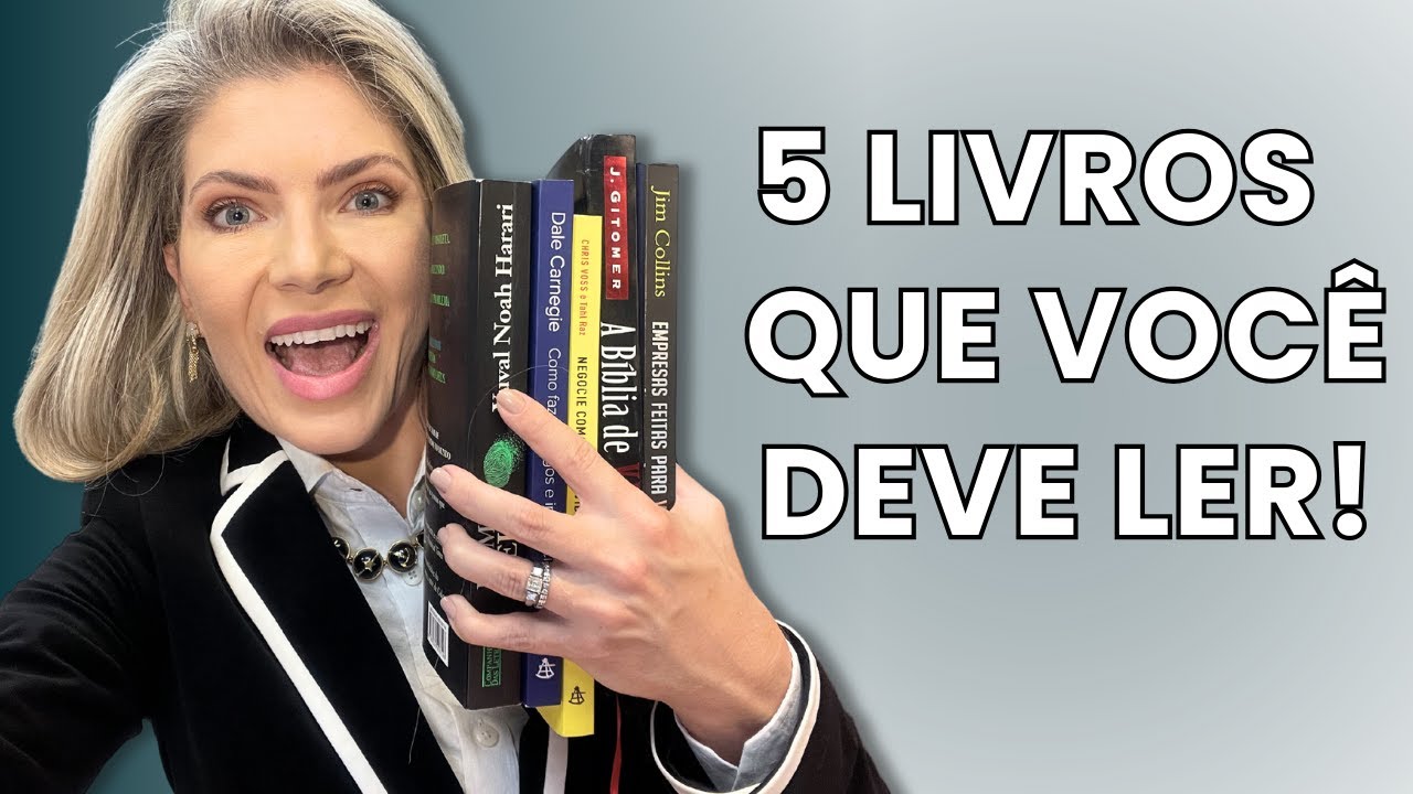 5 LIVROS QUE MUDARAM A MINHA VIDA! - YouTube