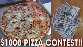 $1000 Pizza Eating Contest in CZECH REPUBLIC!!