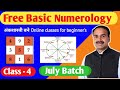 Basic Numerology Course Class 4: July Batch: the 81 Combinations of Bhagyank and Moolank