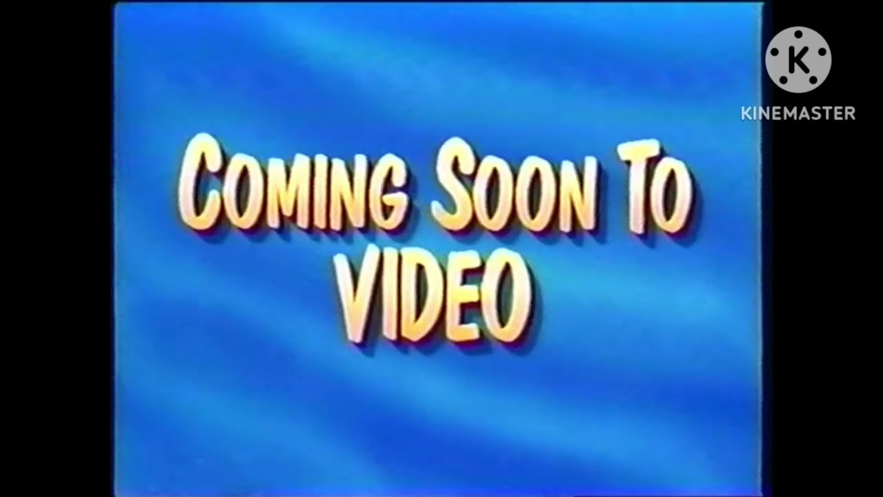Coming Soon To Video Bumper (VHS Capture From The Little Mermaid Ariel's Undersea Adventures)
