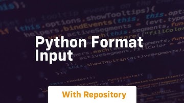 python format input