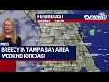 Tampa weather breezy saturday in bay area