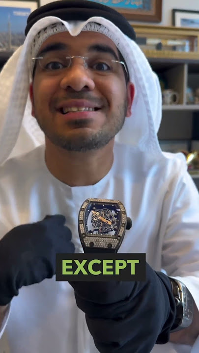 Some customers buy watches without even knowing anything about it🤷🏻‍♂️ Richard Mille RM Bubba Watson