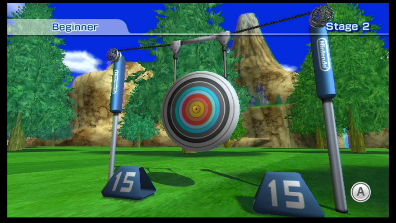 Wii Sports ResortArcheryPro Class924 YouTube