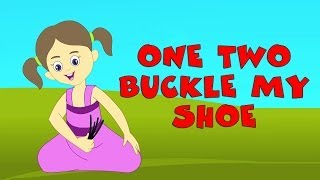One Two Buckle My Shoe Numbers For Children